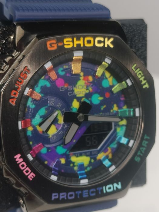 Casio G-Shock | G-Steel | CasiOak | Chimera Rainbow | GM-2100N-2AR 

Z