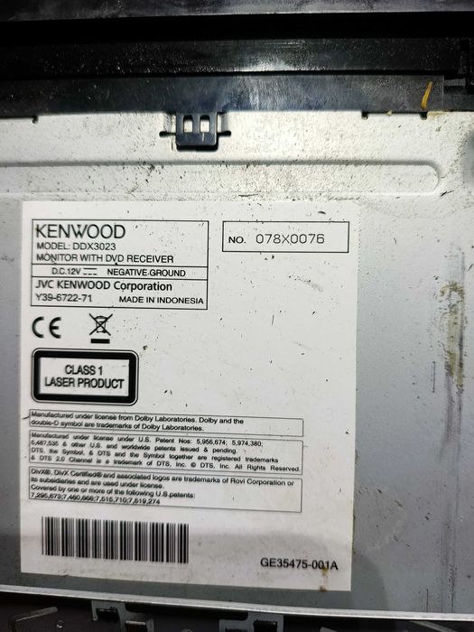 Radio samochodowe 2 din Kenwood DDX3023