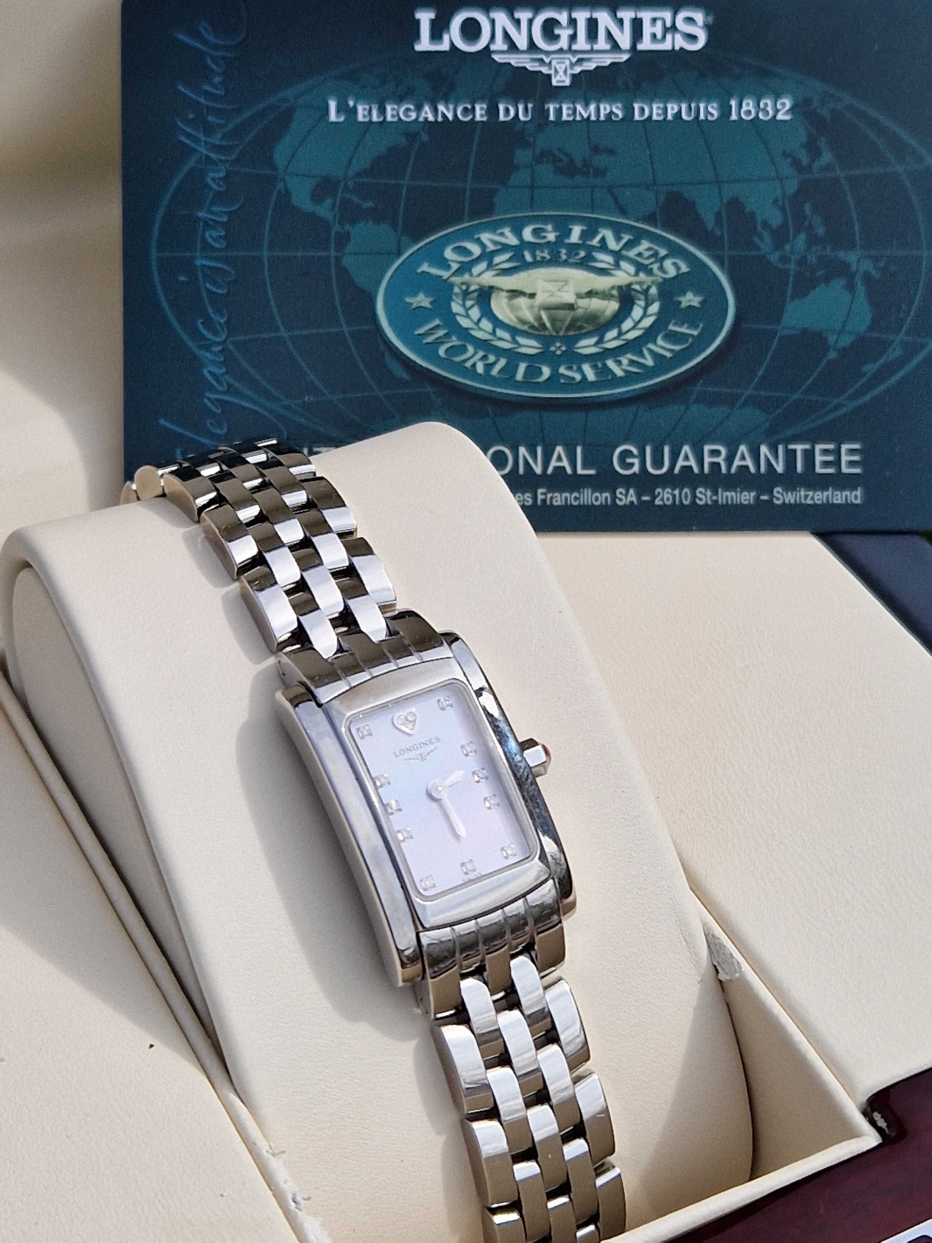 Longines DolceVita Diamentowe Serce z 14 diamentami Full Set PIĘKNY!!!
