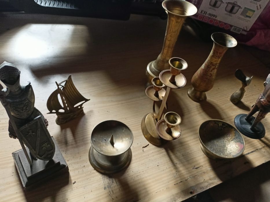 Sprzedam figurki z mosiądzu