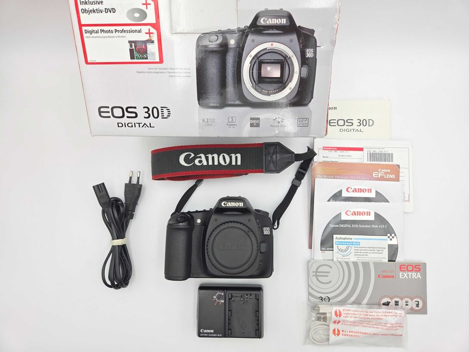 .Aparat Canon EOS 30D body - stan idealny - jak nowy