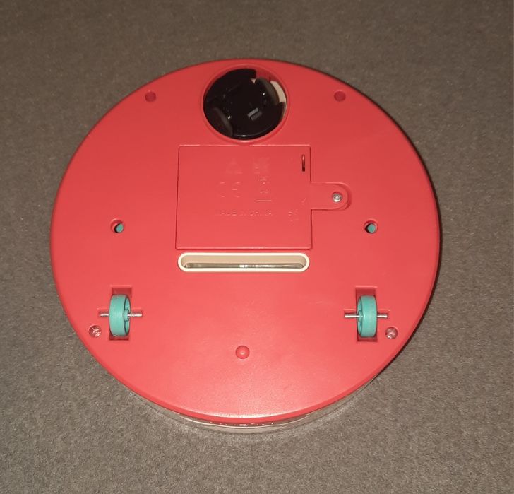 Odkurzacz zabawka działa jeździ świeci okrągły