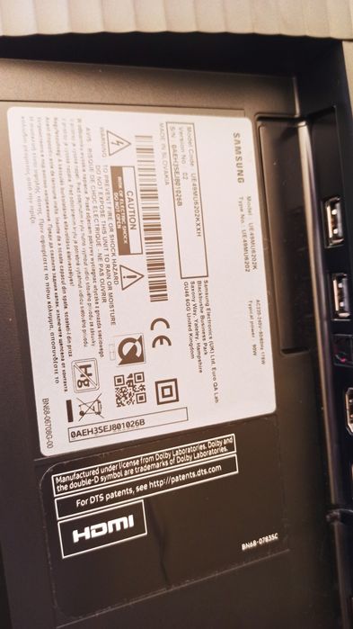 Telewizor Samsung UE49MU6202K uszkodzony