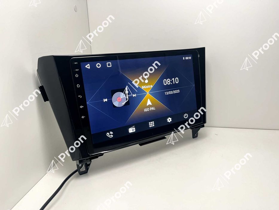 Auto Radio Nissan Qashqai J11 X Trail3   2Din Ano 2013 até 2017