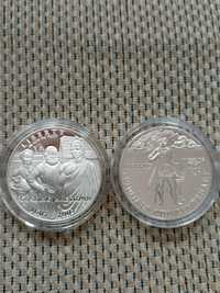 USA, Srebro, 1 Dolar-2 szt.