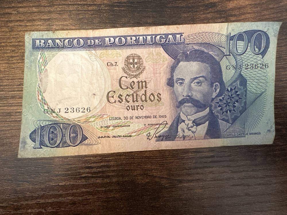 Cem escudos ch7 30/11/1965