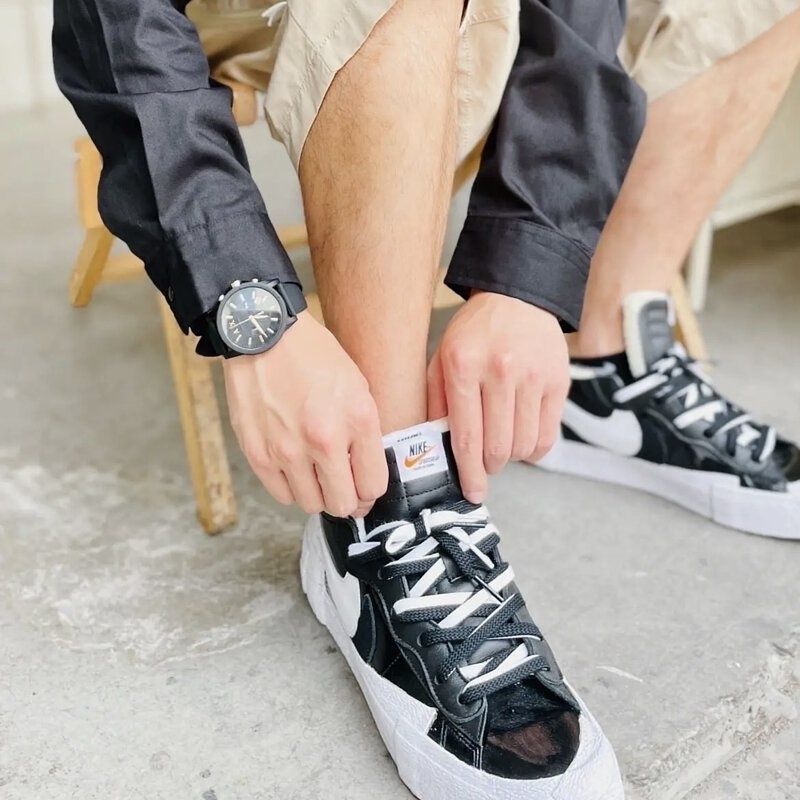 Кеды,кроссовки Nike Blazer/ Sacai. Размер 45