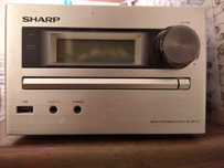 Mikrowieża Hi-Fi firmy Sharp: radio, CD, głośniki