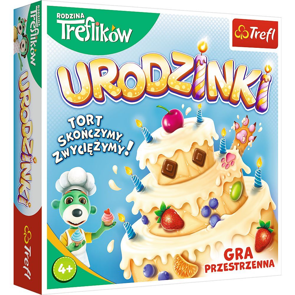 Urodzinki Trefliki - Gra Rodzinna Trefl 02065