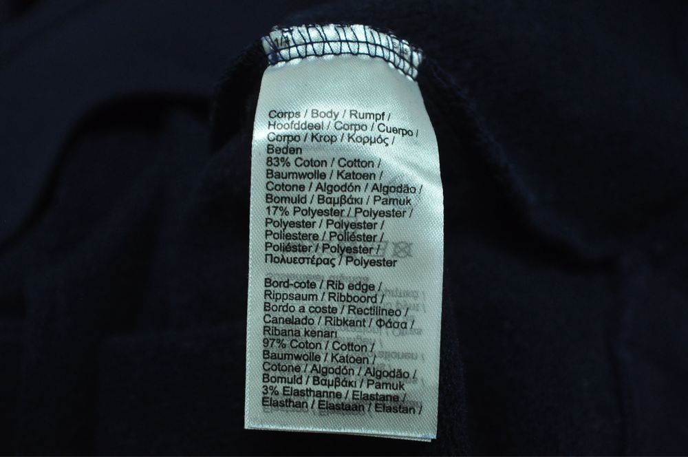 Lacoste оригинал свитшот мужской кофта тёмно синий лакоста