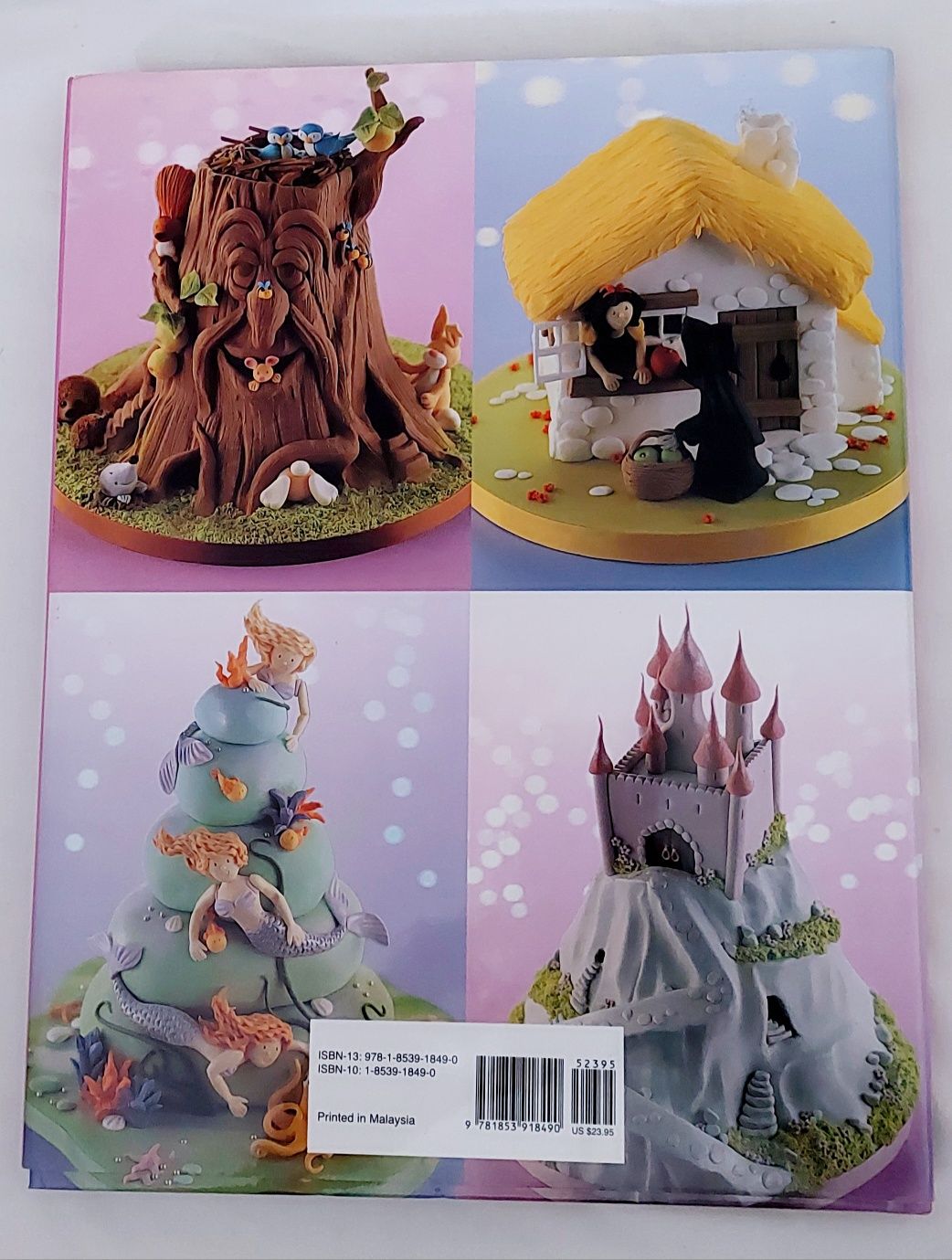 Livros decoração bolos infantis