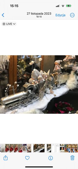 Sprzedam pociąg z wagonami.