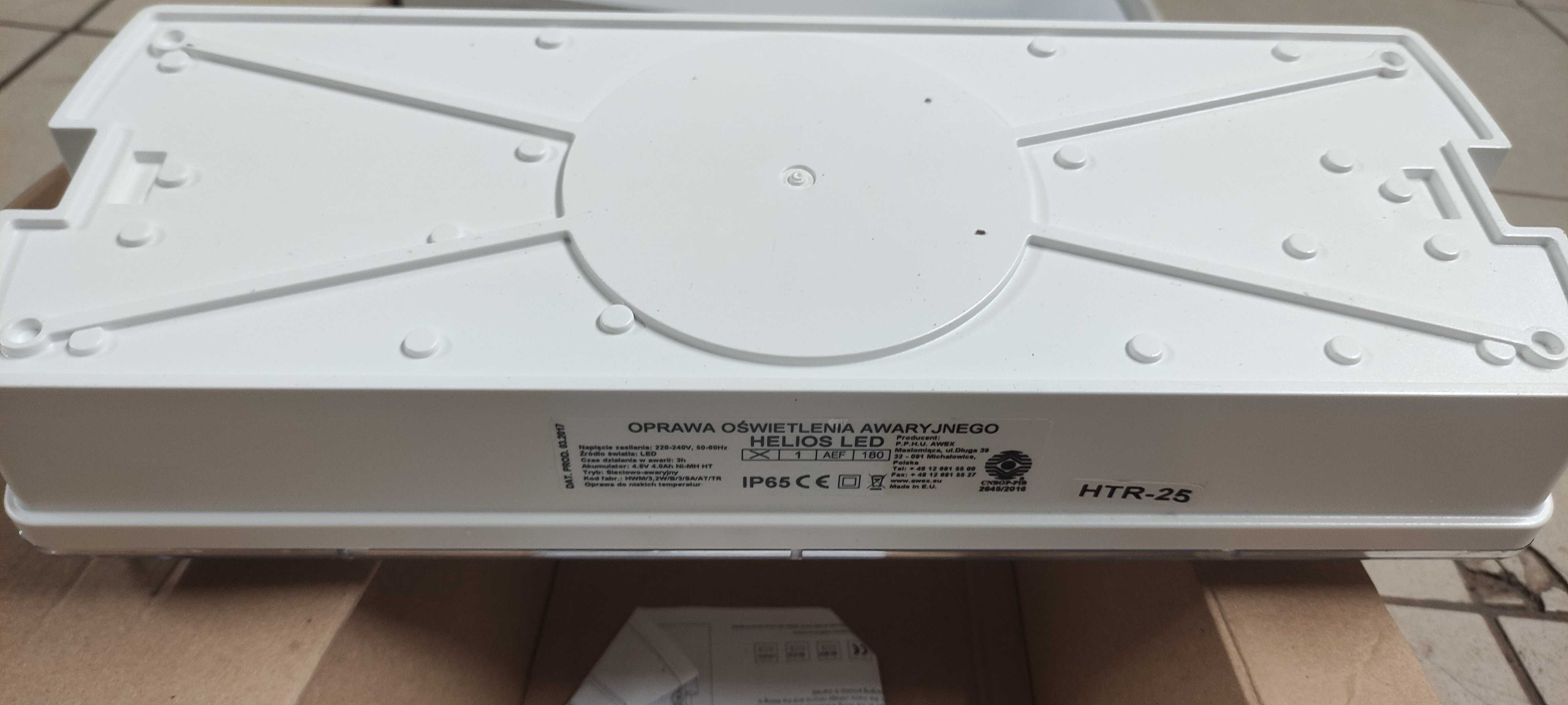 Oprawa awaryjna HELIOS LED