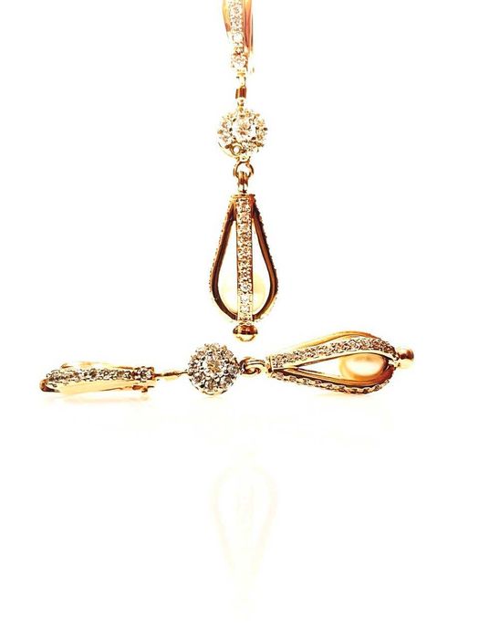 Золотые серьги/Золоті сережки