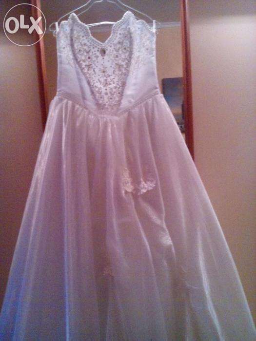 Білосніжна весільна сукня(ІДЕАЛЬНИЙ СТАН)