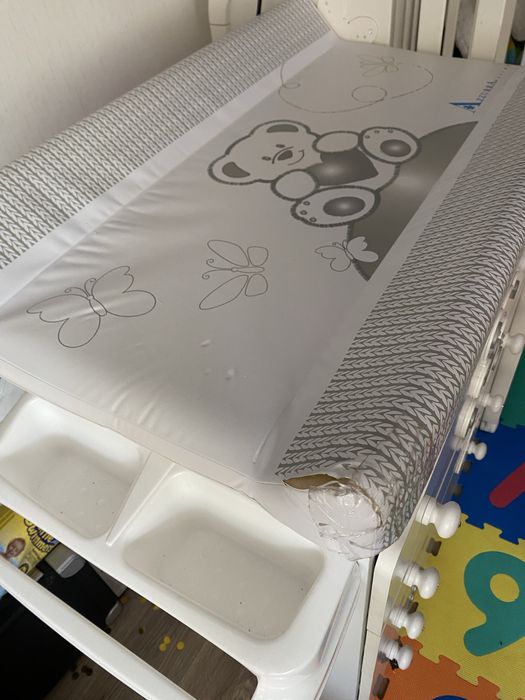 Комплект італійський Azzurra Комод + Ліжечко дитяче