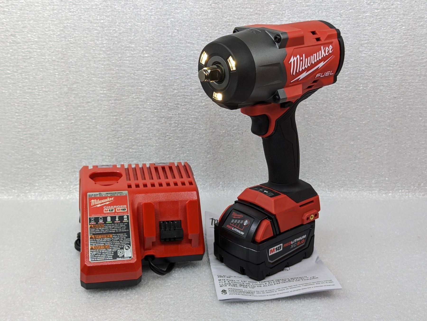 Milwaukee M18 FUEL 2967-21 Безщітковий гайковерт 1/2" 2200 Нм