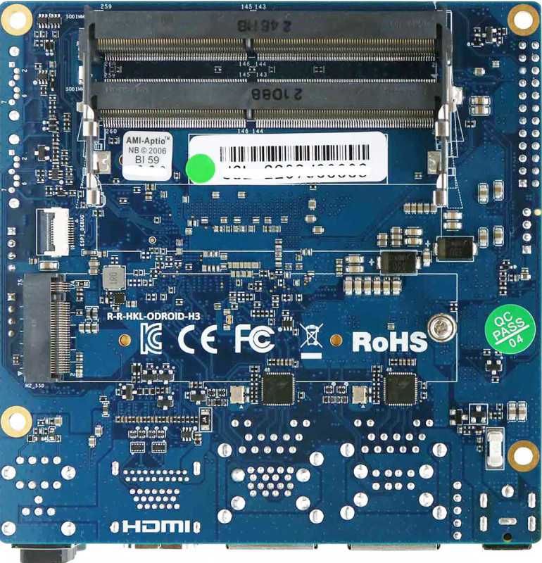 ODROID-H3 Одноплатній Міні Комп'ютер