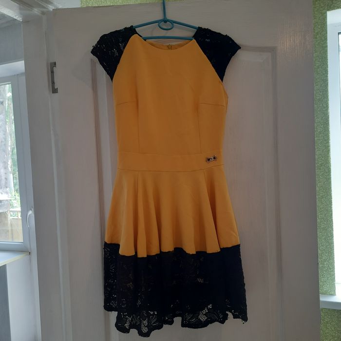 Платье летнее. Желтое