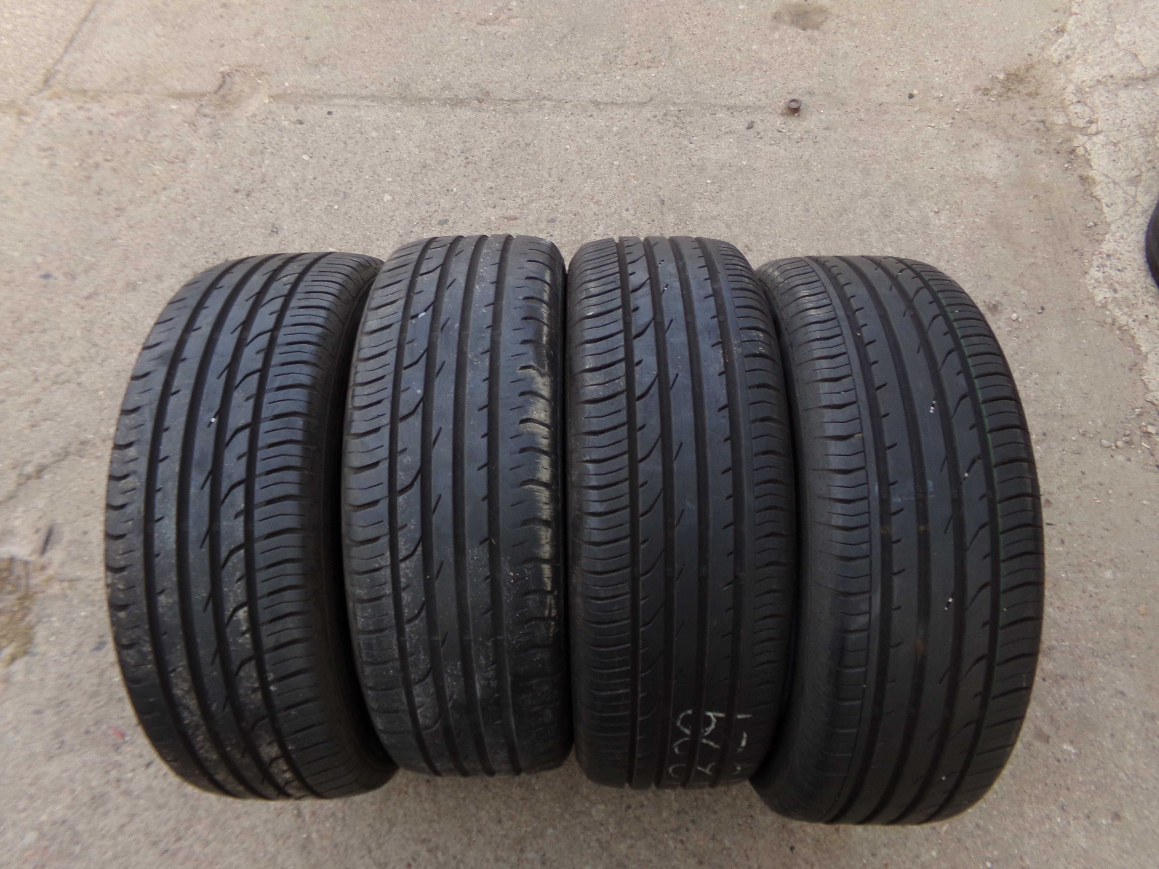 215/55/18 -    6,5-7mm -  CONTINENTAL   - 4szt - komplet -Tanio