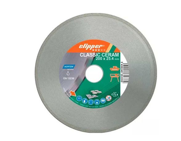 Диск алмазний Norton CLIPPER CLA CERAM 200 x 30.0/25.4 x (мм)