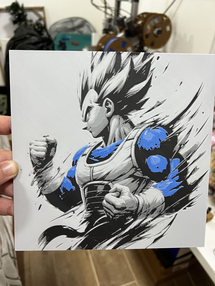 Dragonball - Hueforges , Quadros 3d Printed