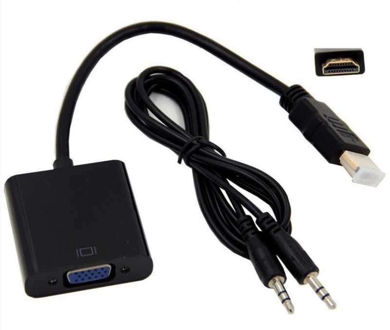 HDMI ->VGA + звук, эмулятор, адаптер к TV, Т2, Xbox и ps3, переходник
