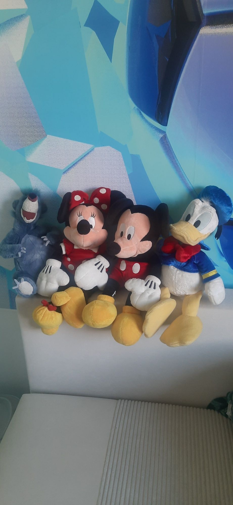 Zabawki, pluszaki, maskotki: Baloo Micky, Minie, Donald