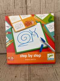 Djeco step by step karty do nauki rysowania