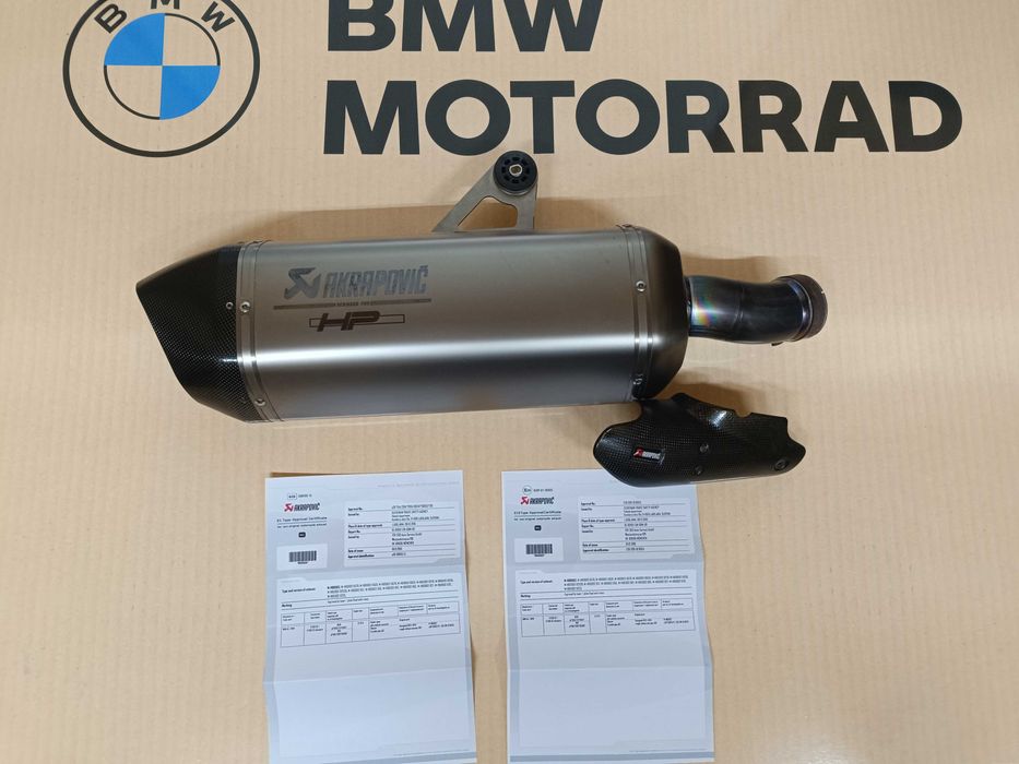 Ponteira Akrapovic Titânio BMW R1200 R1250 GS ou GSA EURO4