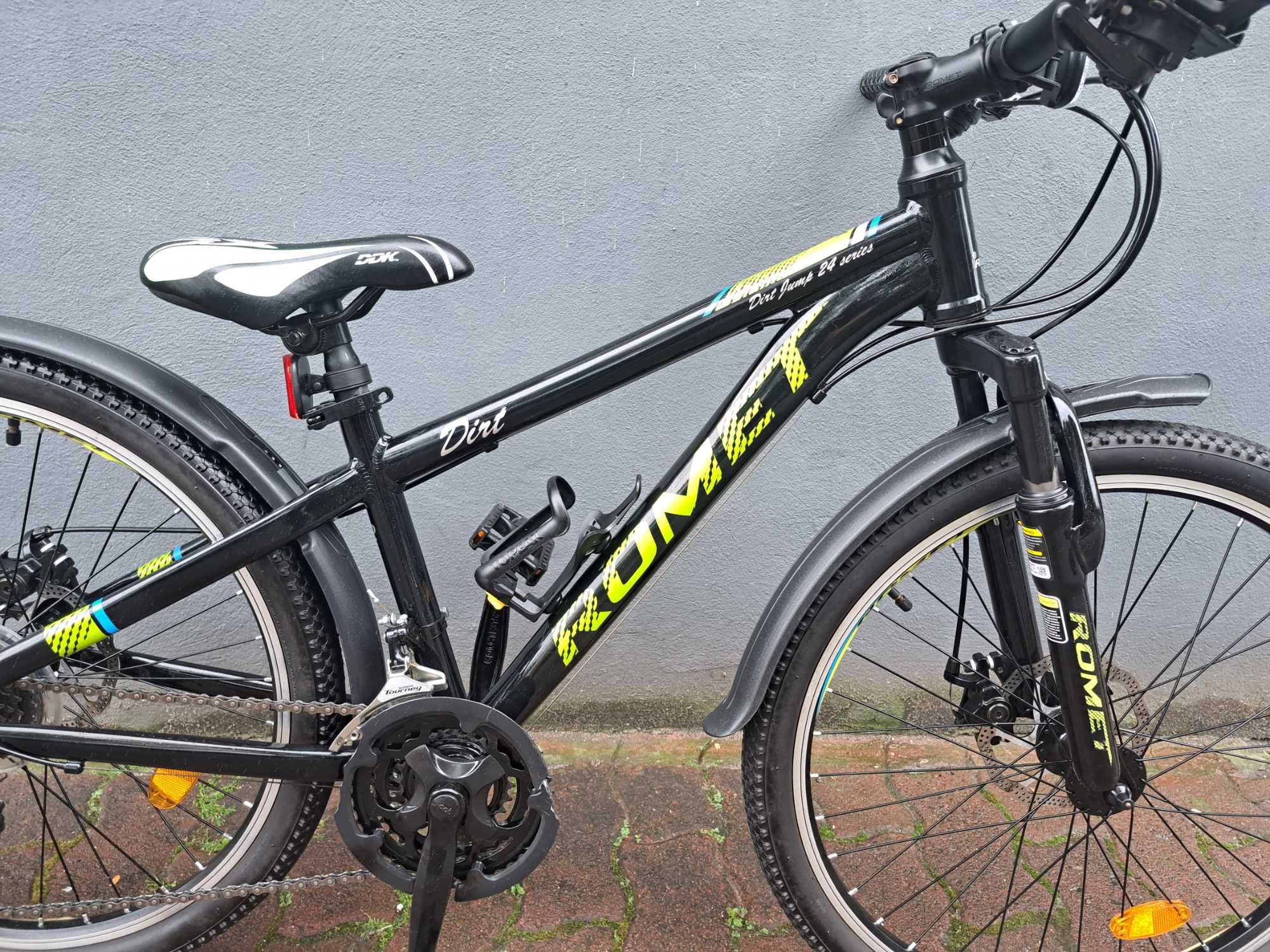 rower górski ROMET Junior Dirt koła 24" rama 13" alu