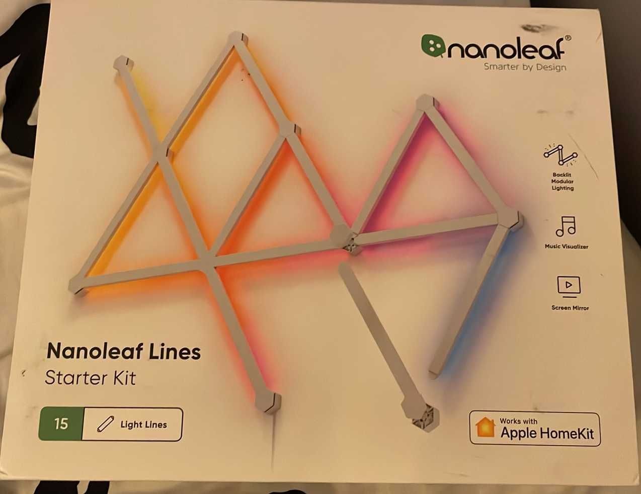 Pakiet startowy Nanoleaf Lines - 15 listew świetlnych