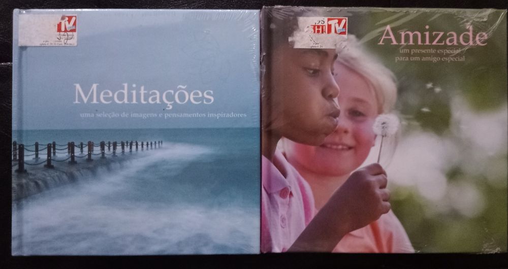 Livros de imagens e frases inspiradoras