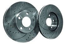 SpeedMax Tarcze SPORTOWE Nawiercane LEON 1M A3-8L AUDI A4-b7-b6-b5