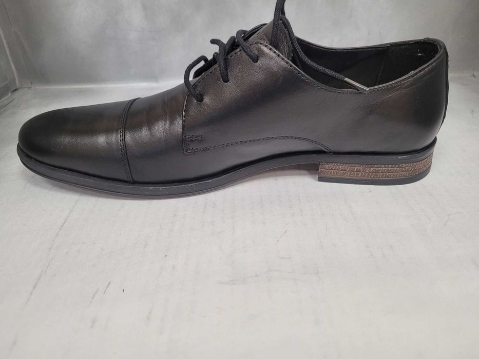 Jack & Jones półbuty skórzane model 1221/7091 rozmiar 45 ( jak 44 )