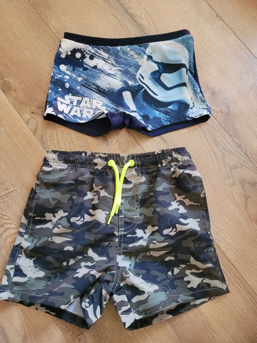 Nowe kąpielówki chlopiece 2szt star wars rozmiar 128