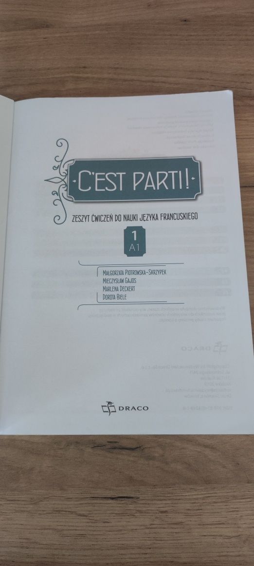 C'est Parti! A1 - podręcznik i ćwiczenia gratis