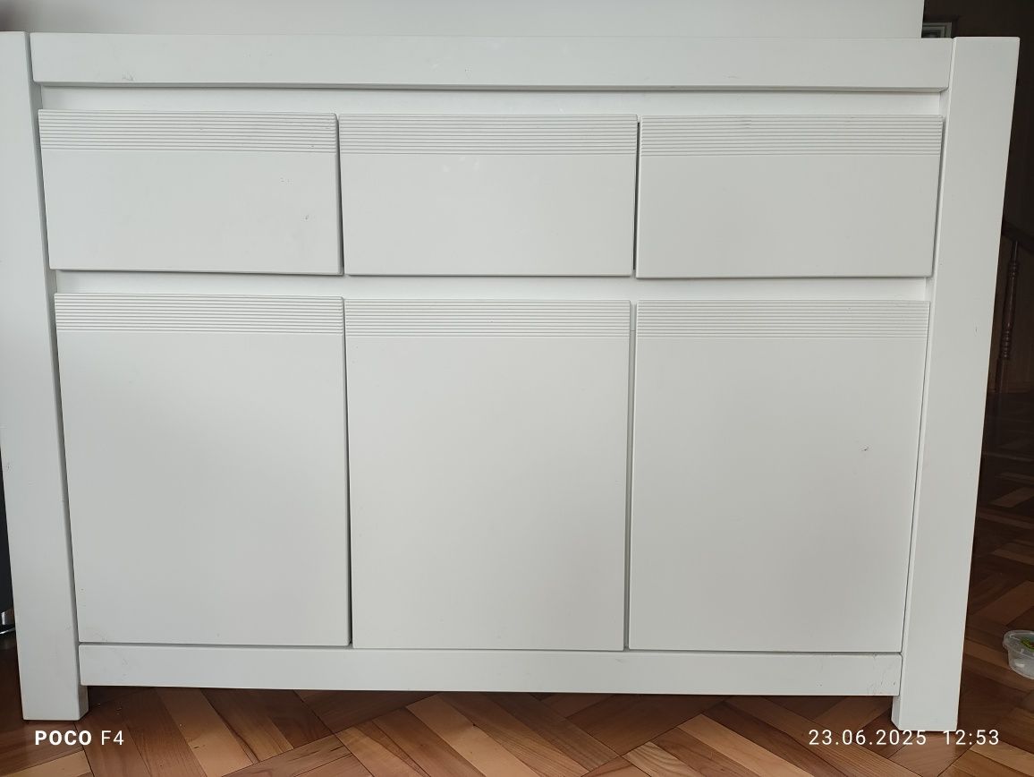 Komoda biała półmat