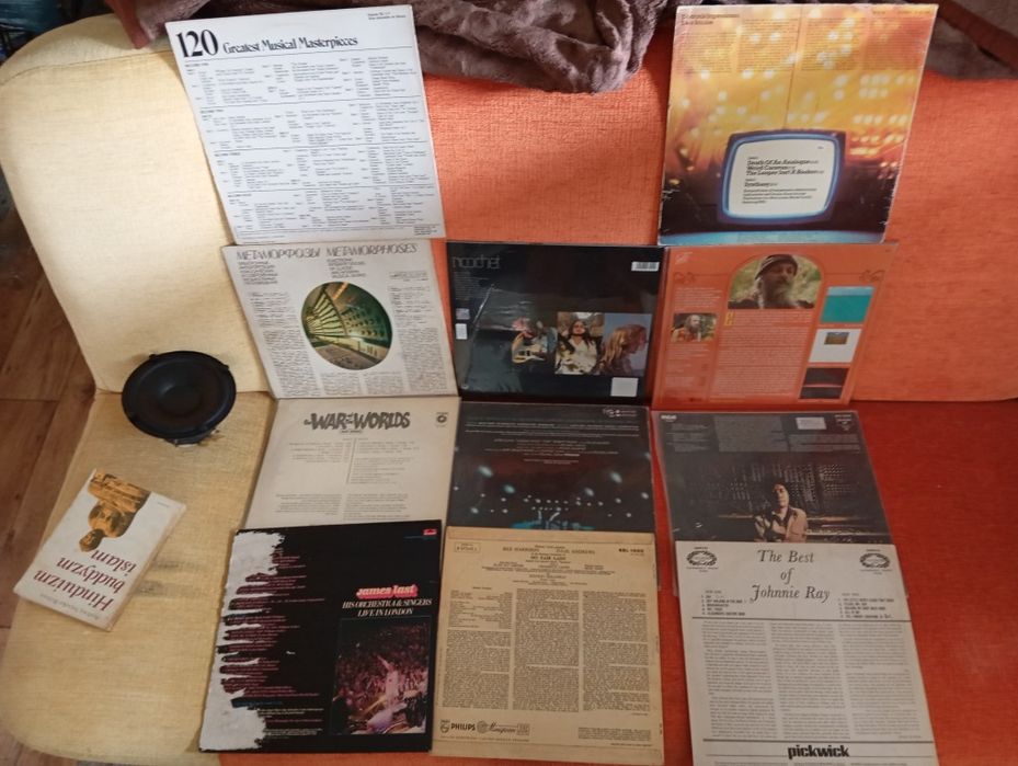 Płyty winylowe zestaw muzyka elektroniczna