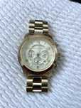 Michael Kors zloty masywny zegarek bransoleta