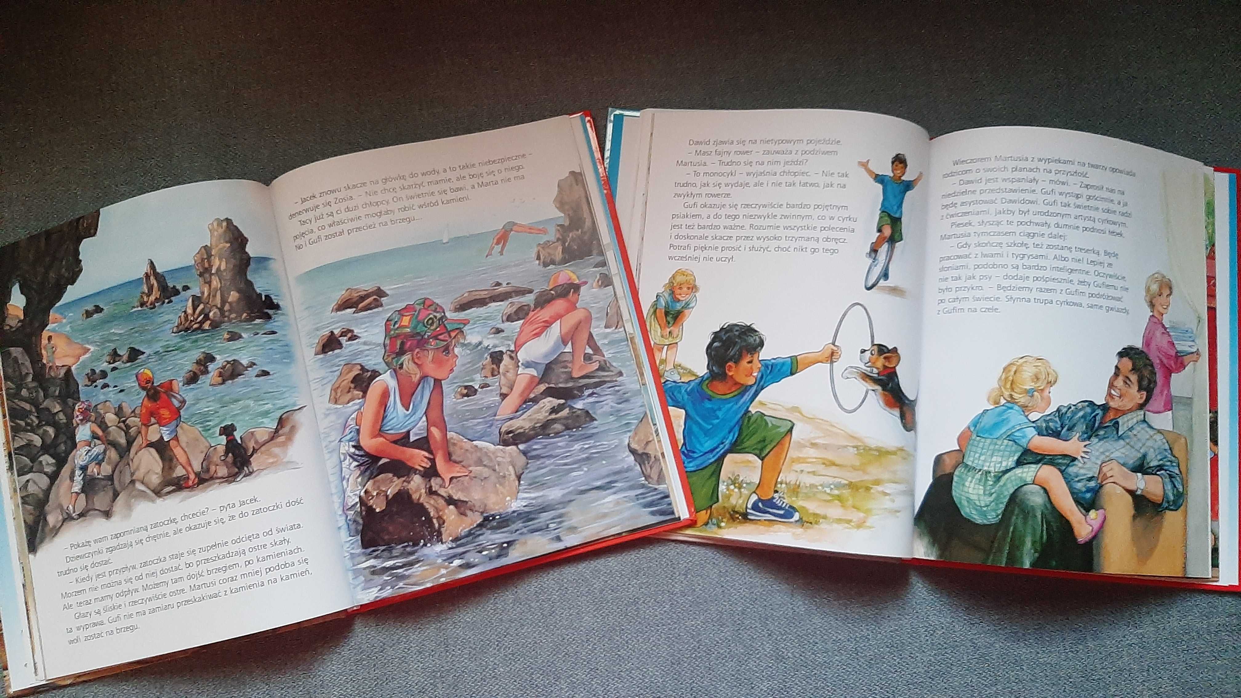 Martusia i Gufi 2 części nowe wydanie il. Pierre Couronne