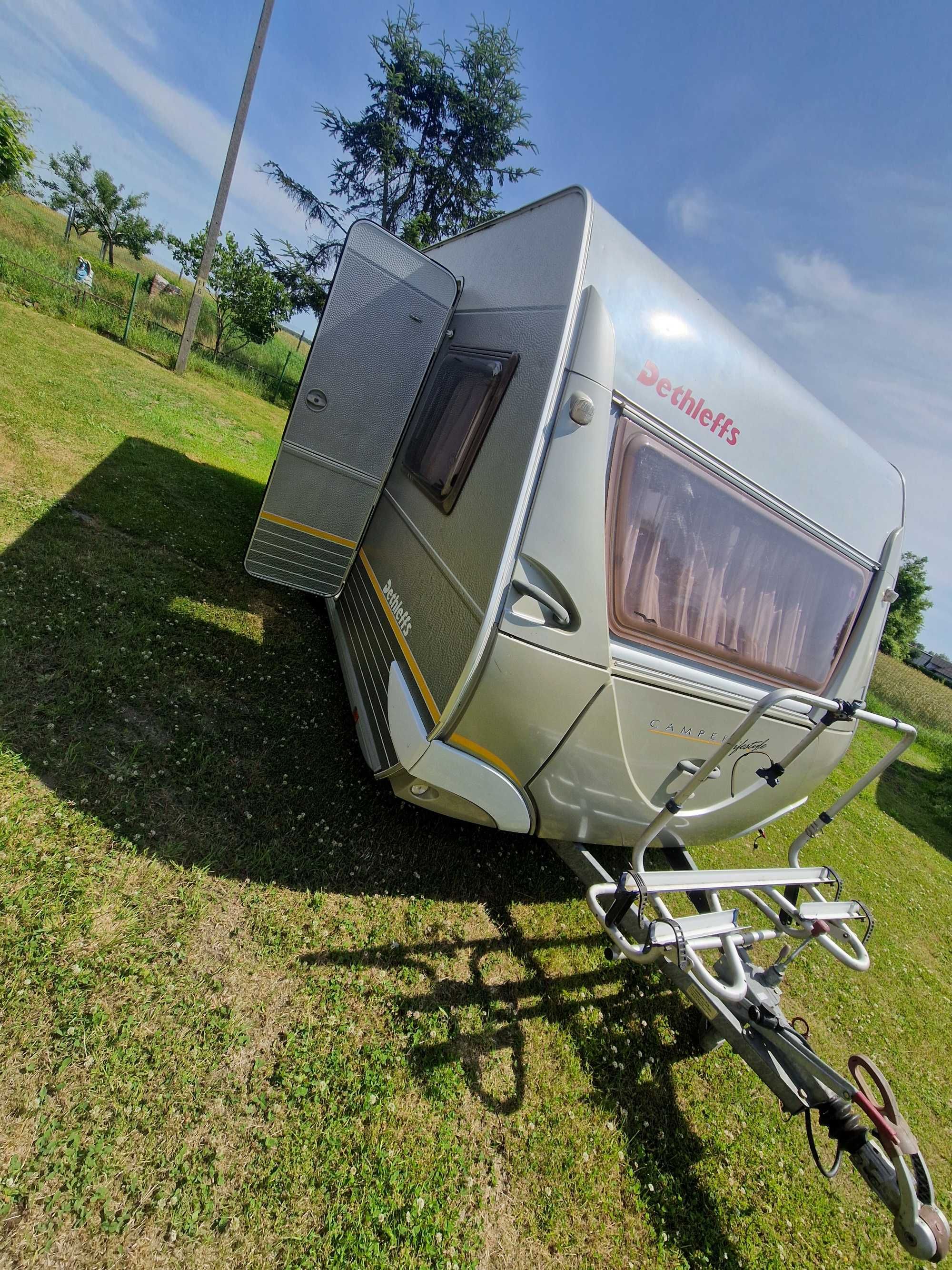 Dethleffs 460 z 2005r Frans Bed Mover Prysznic Przedsionek