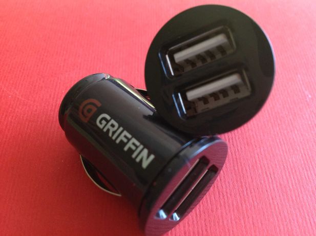 Автозарядка USB от прикуривателя зарядка для авто Griffin два порта