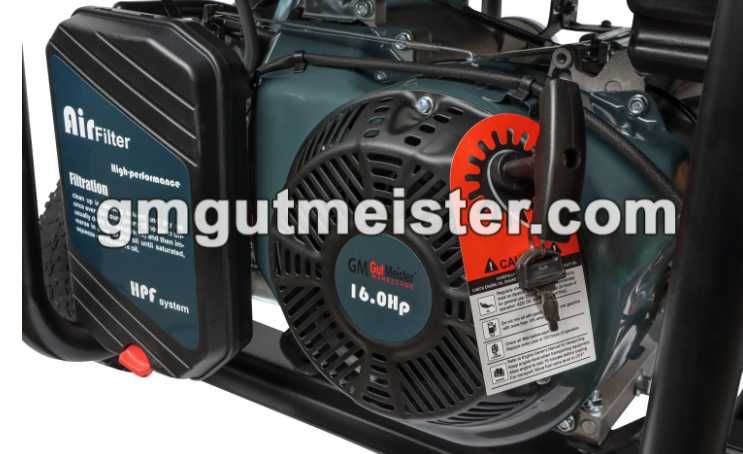 Генератор Бензоновий GM 7.0/7.5KW 8.75/9.37KVA 12V/230V/380V AVR