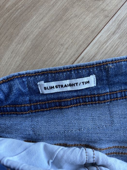 Jeansy męskie straight fit