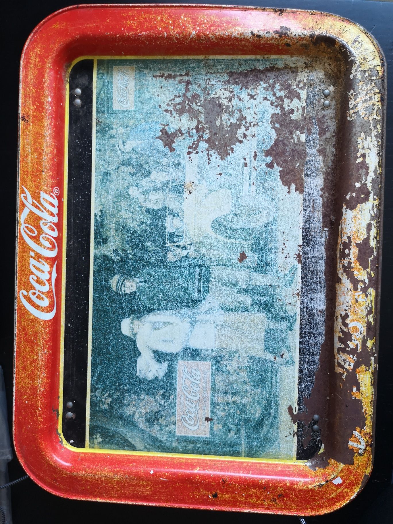 Tabuleiro Vintage Coca Cola
