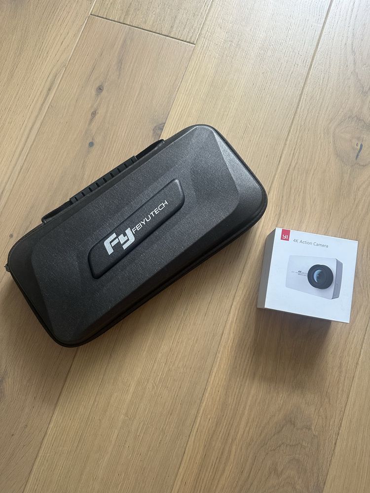 4K Action Kamera YI Xiaomi + gimbal + dodatki