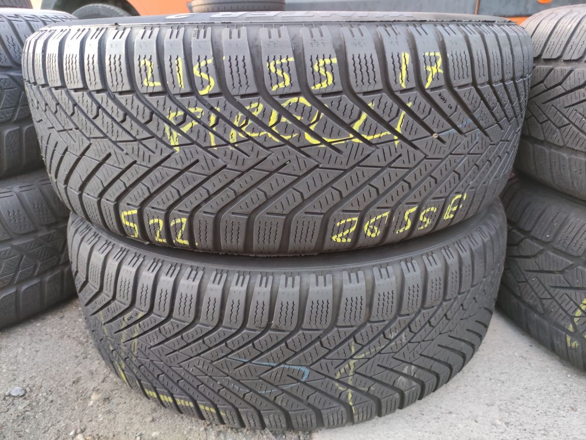 215/55R17 98V XL Opony zimowe zima Pirelli WinTer Cinturato 2 5mm 22r.