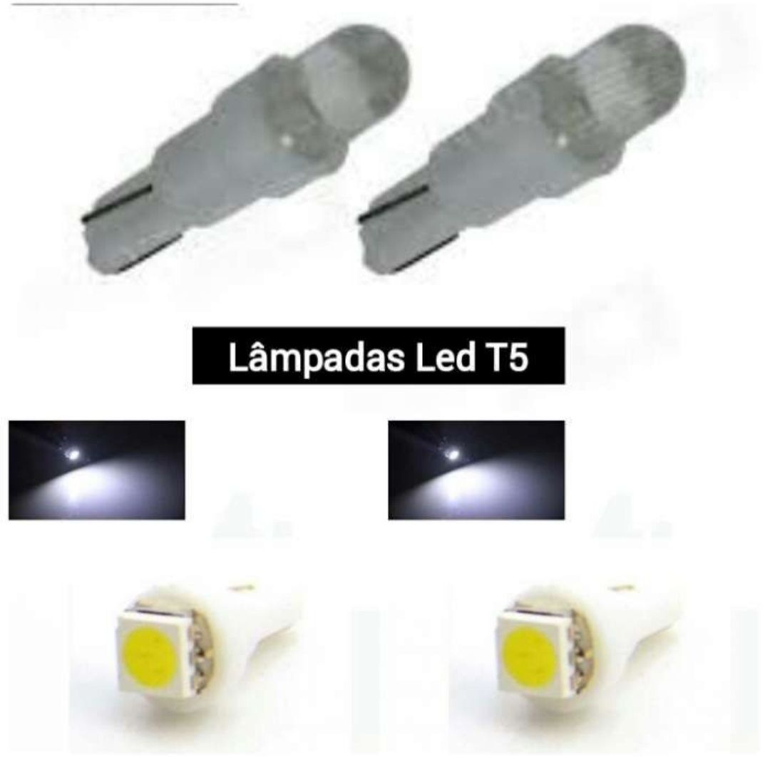 Lâmpadas de LED'S T4.7 T5 B8.5