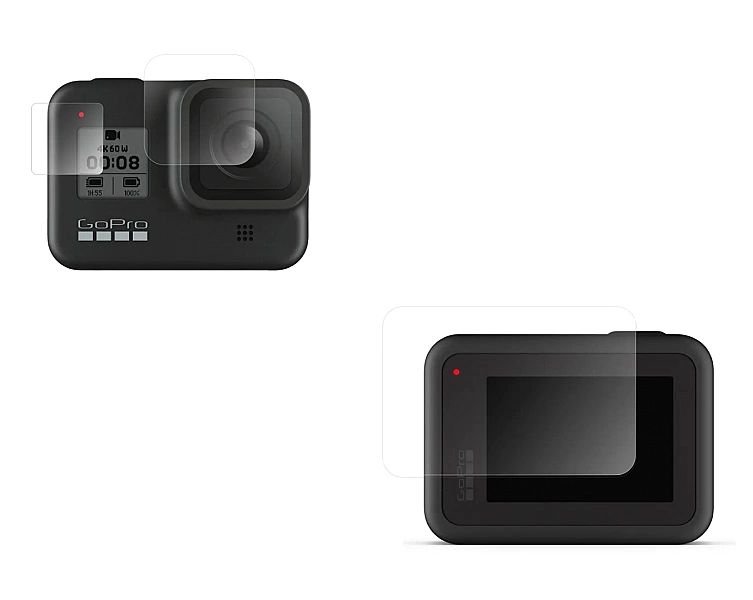Szkło hybrydowe Braders Flexible (3w1) do kamer serii GoPro 8